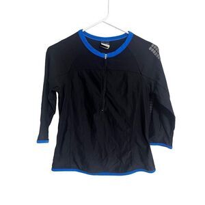 Nike Womens active‎ athletic half zip pullover nylon top size small